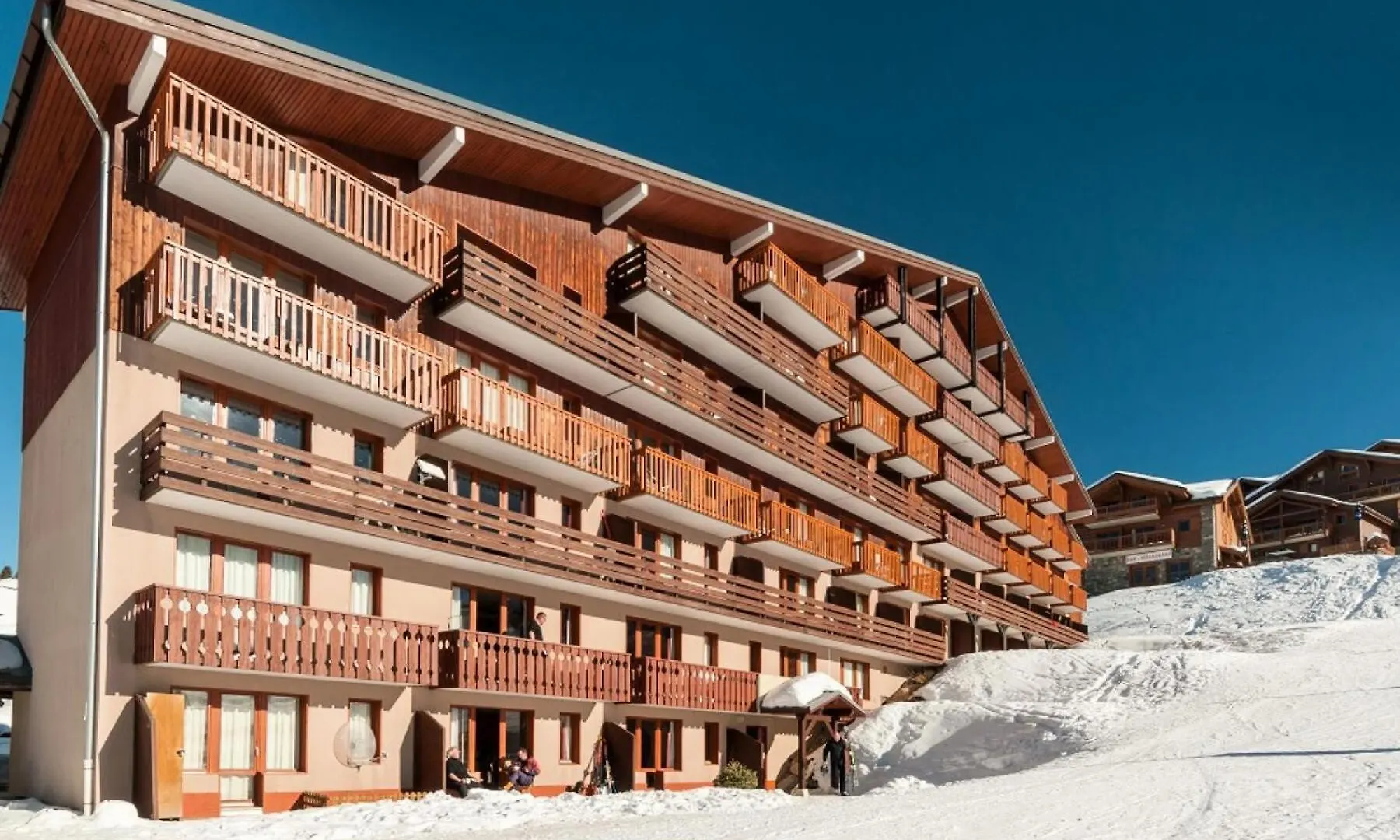 Апартаменты Residence Le Mont Soleil - Maeva Home - Appartement 2 Pieces 5 Personnes - Confort Mae-0338 Macot-la-Plagne